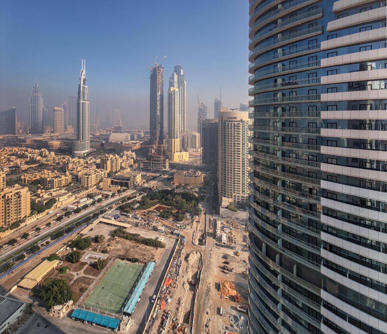 דובאי Nasma Luxury Stays - Fantastic Burj Khalifa View From This Fancy Condo מראה חיצוני תמונה