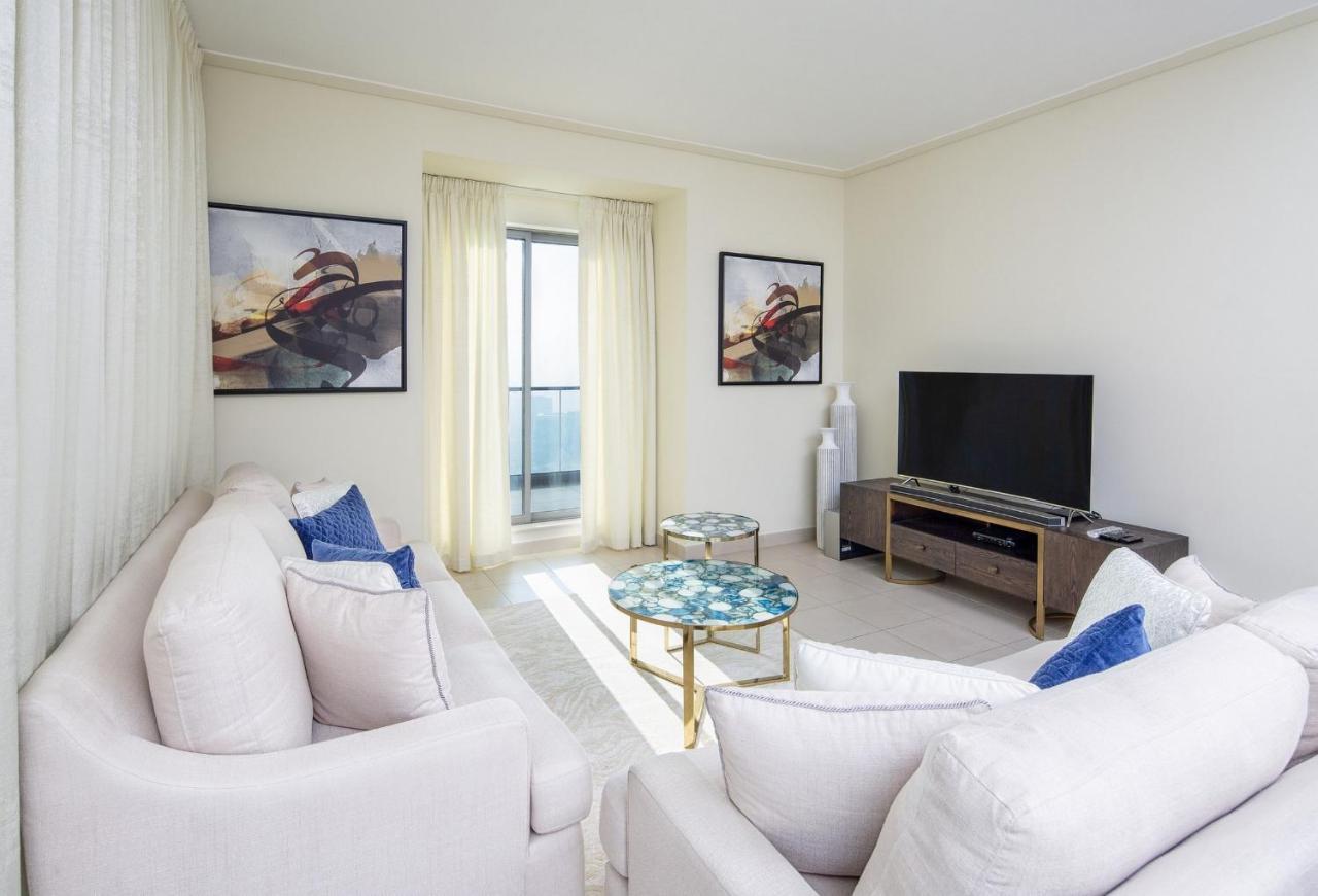 דובאי Nasma Luxury Stays - Fantastic Burj Khalifa View From This Fancy Condo מראה חיצוני תמונה